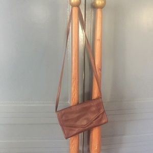 Maroon Mushy Leather Bag